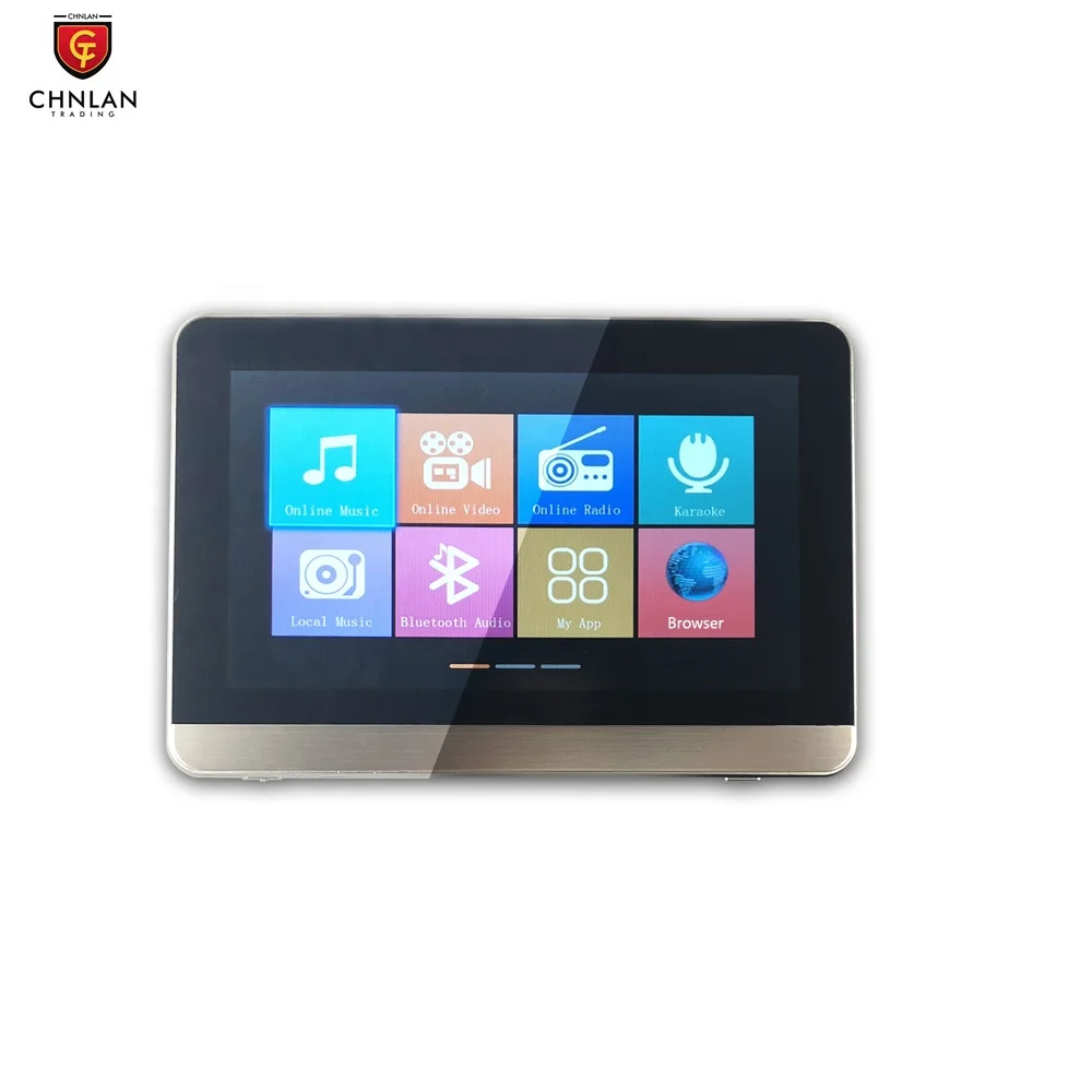 N10 Hot Selling 10 Inch Stereo Android Wifi Terminal USB MP3 Wall Amplifier Background Music Panel