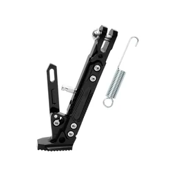 Motorcycle Modified Aluminum Alloy Adjustable Parking Side Support Frame Motorcycle Kickstand CNC Foot Side Stand