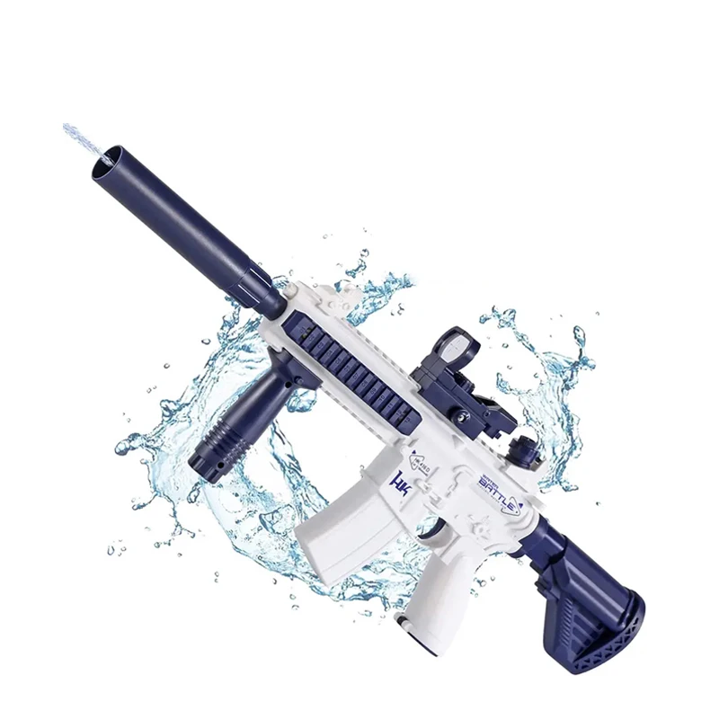 Summer Outdoor Shooting Game Toy Free Disassembly Combination Toy Rifle M416 Electric High Speed Water Gun for Children
