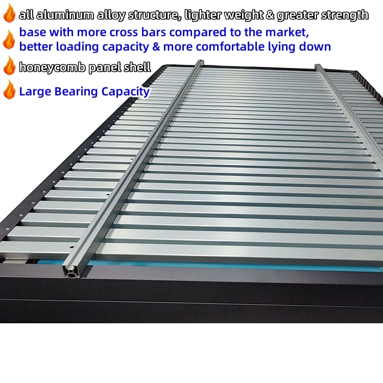 Rooftop Hardshell Tent Roof Tent High Quality Hard Shell 4*4 Car Roof Top Tent With Roof Rack