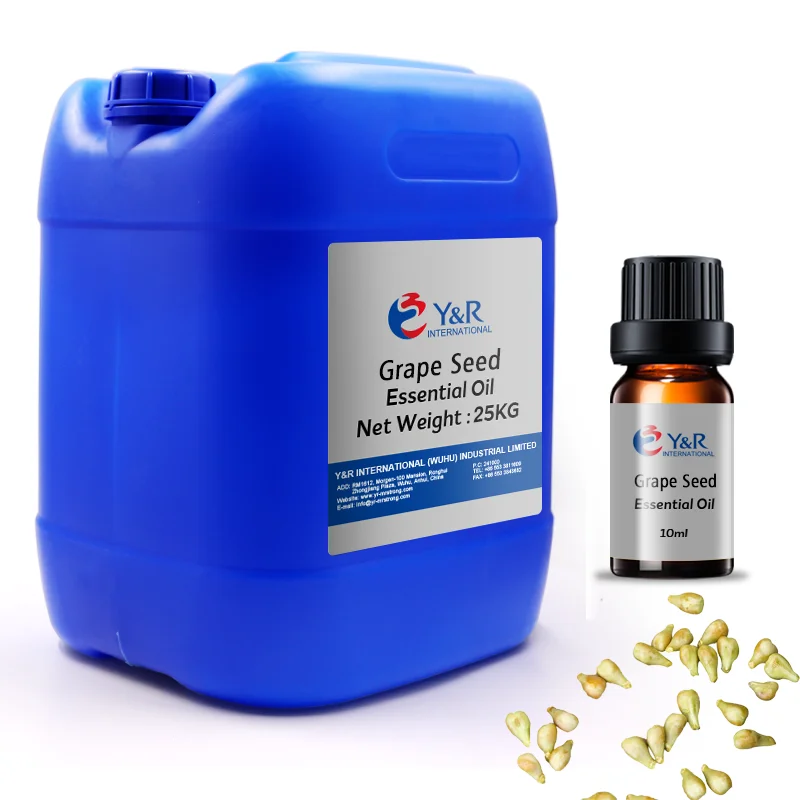 Top Quality Natural Plant Extracts Grape Seed Oil for Body Massage Organic Oil for Skin