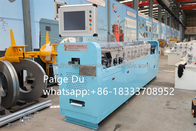 LGS C89 and C140 two in one interchangeable  0.75-1.2mm steel framing machine villa prefab house building machine
