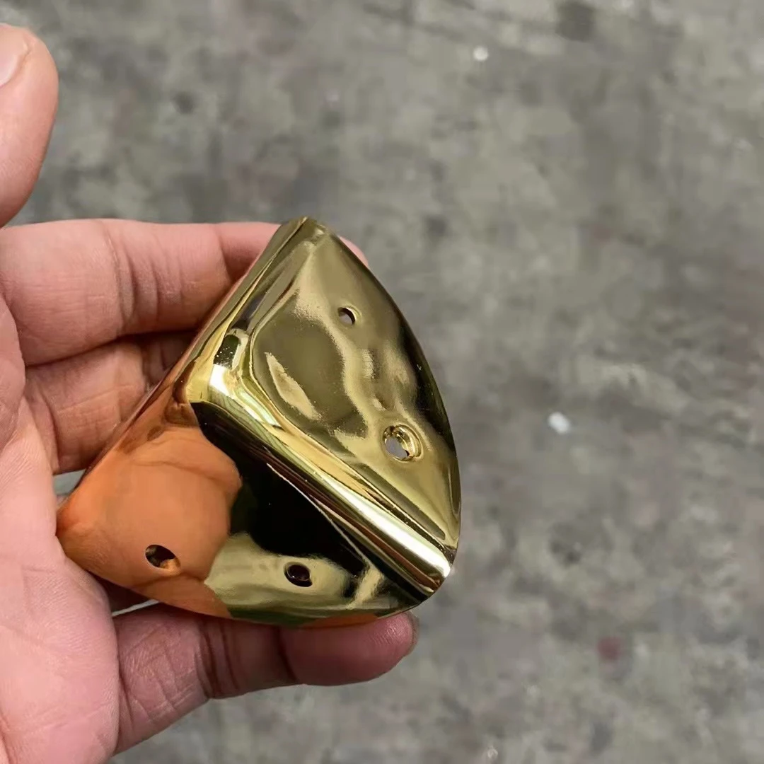 Оптовая продажа, фурнитура, аксессуары для кожи, другие части сумок, Металлический фитинг, деревянный угол