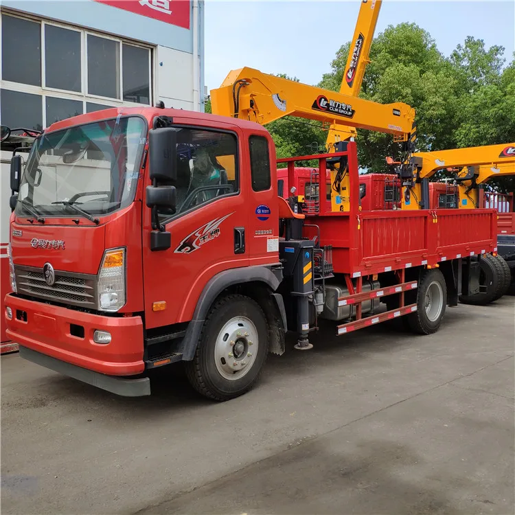 
4-8Tons crane manipulator telescopic boom truck 