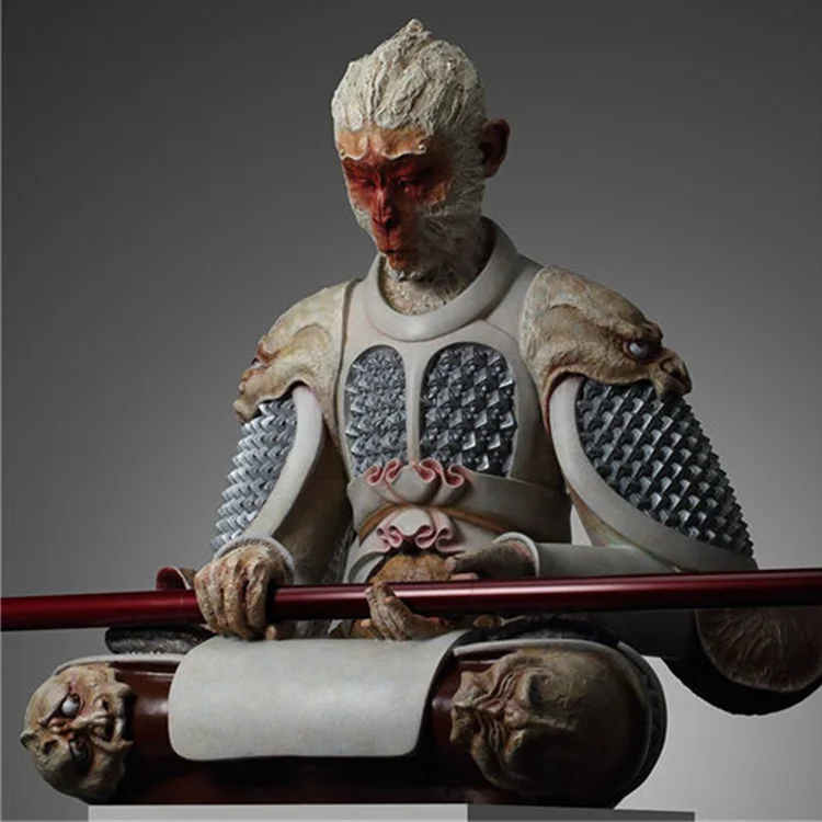 Пользовательские 1/6 обезьяны король солнце Wukong Abs 3D быстрый прототип высокой точности OEM сервис экшн-фигурки