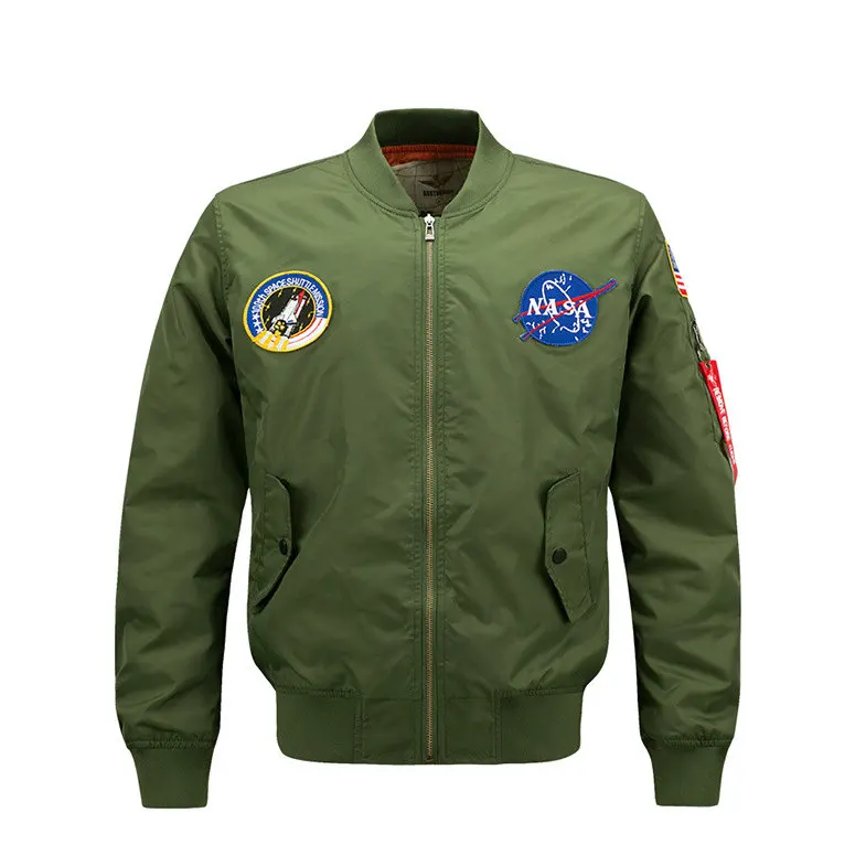 
Wholesale Classic Men Women Nylon Custom Flight Bomber Jacket 