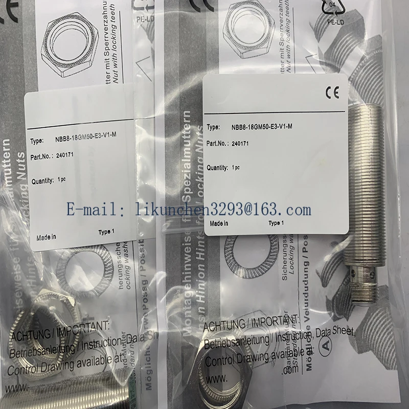 Новый датчик приближения NBN12 NBB8-18GM50-E2/GM60/40-E0/A2/A0/WS/Z0/Z4-V1 Гарантия один год