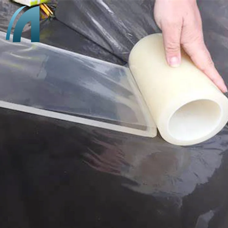 Wholesale Pe Temporary Clear Plastic Adhesive Surface Protection Film for Plastic Profile