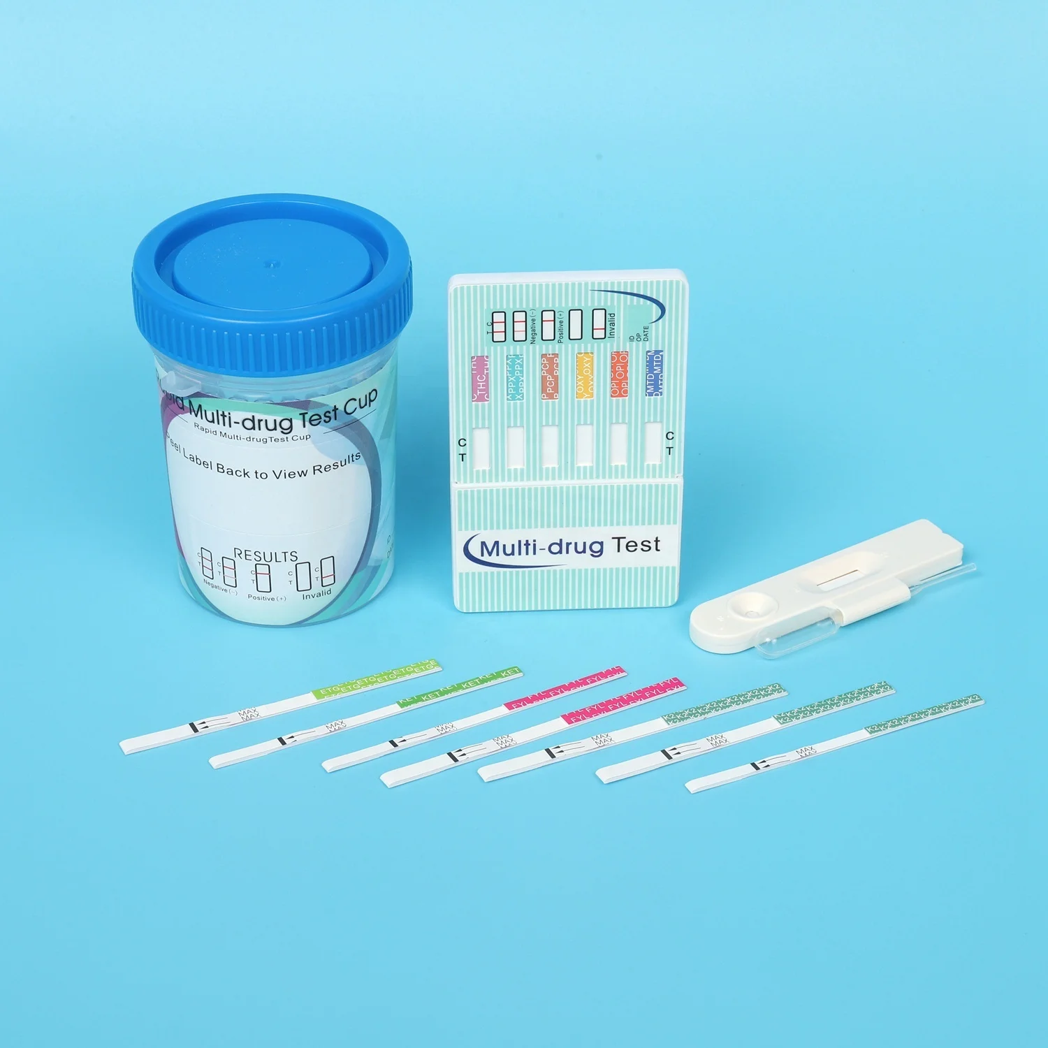 (EtG) Alcohol urine drugs of abuse testing strips dipcard