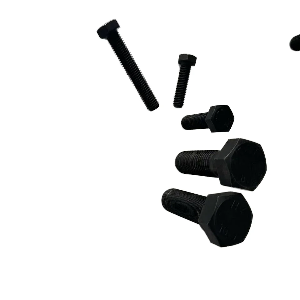 Grade 8.8 High-Strength Black Complete Collection Hexagon Bolt with Full-tooth Half-tooth Extended M6- M42