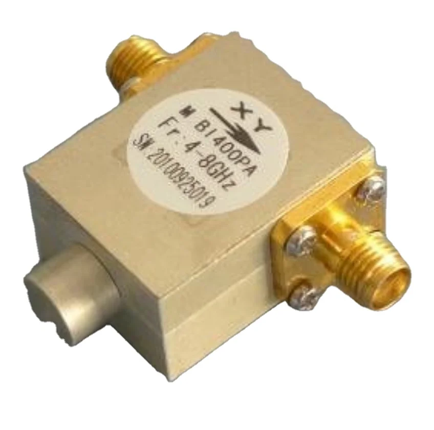 Factory direct sale nickel plating RF ferrite isolator circulator