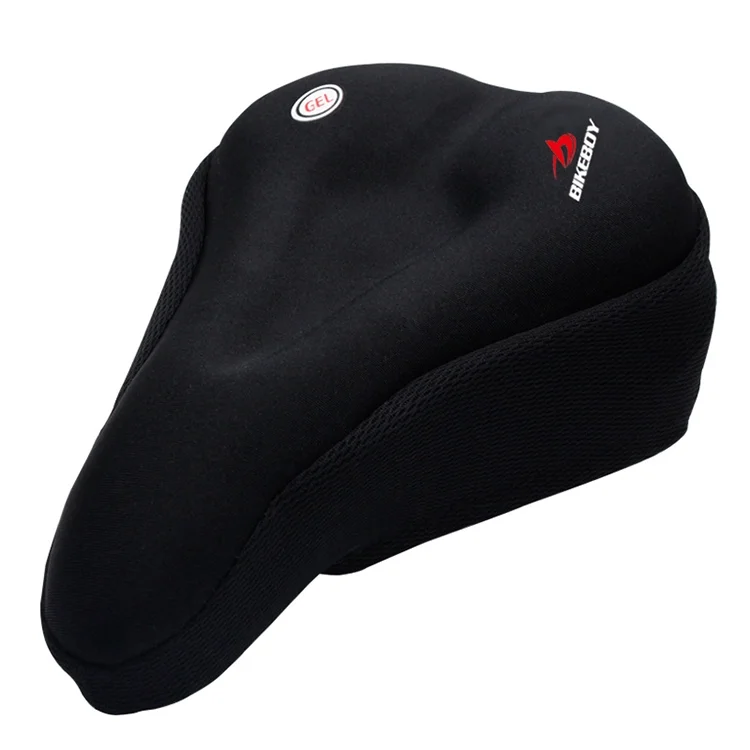 Factory Price Bike Bicycle Cycle Saddle Seat Extra Comfy Comfort Gel Pad Padding Cushion Cover cojin de asiento de bicicleta
