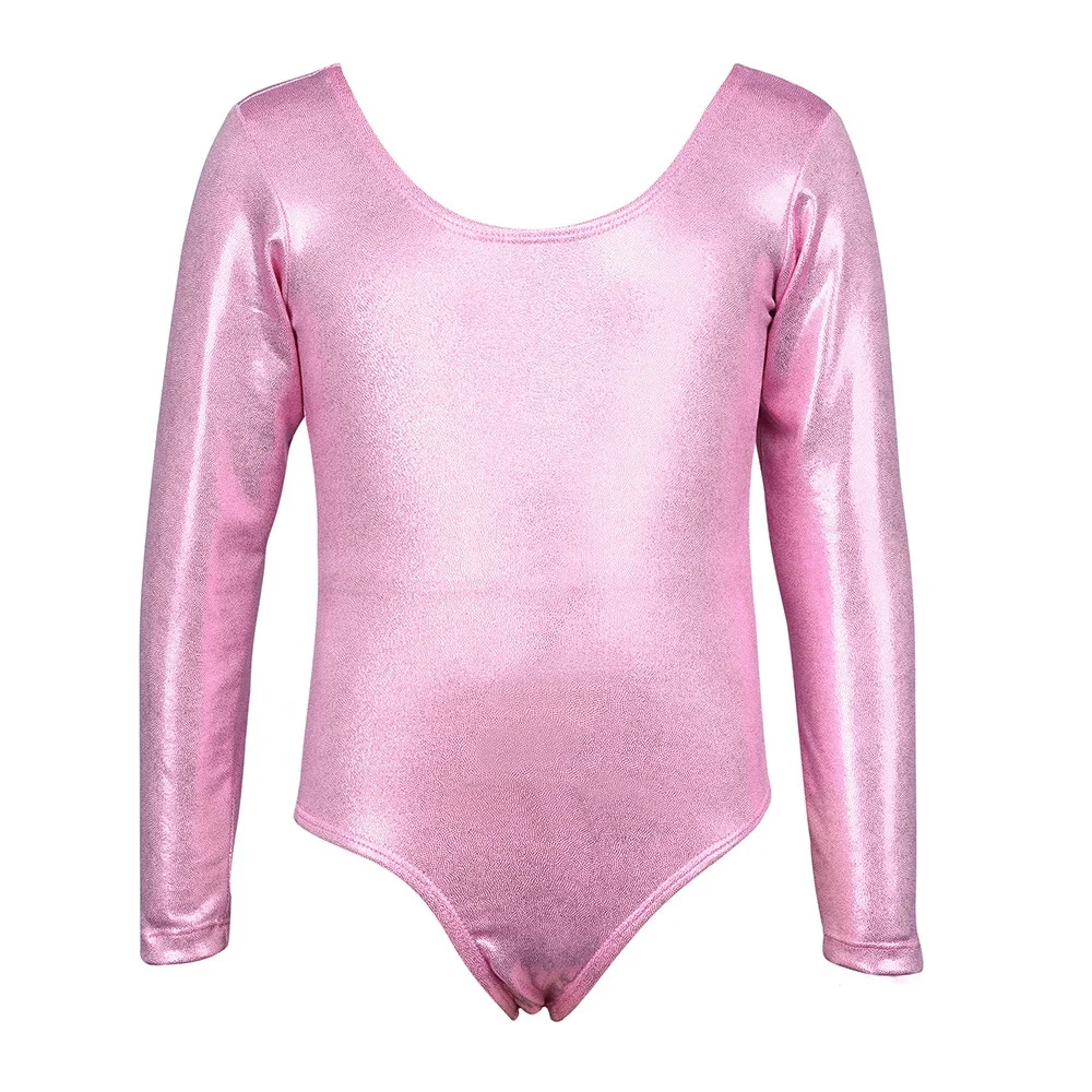 Детская гимнастическая одежда для маленьких девочек, детские спортивные трико