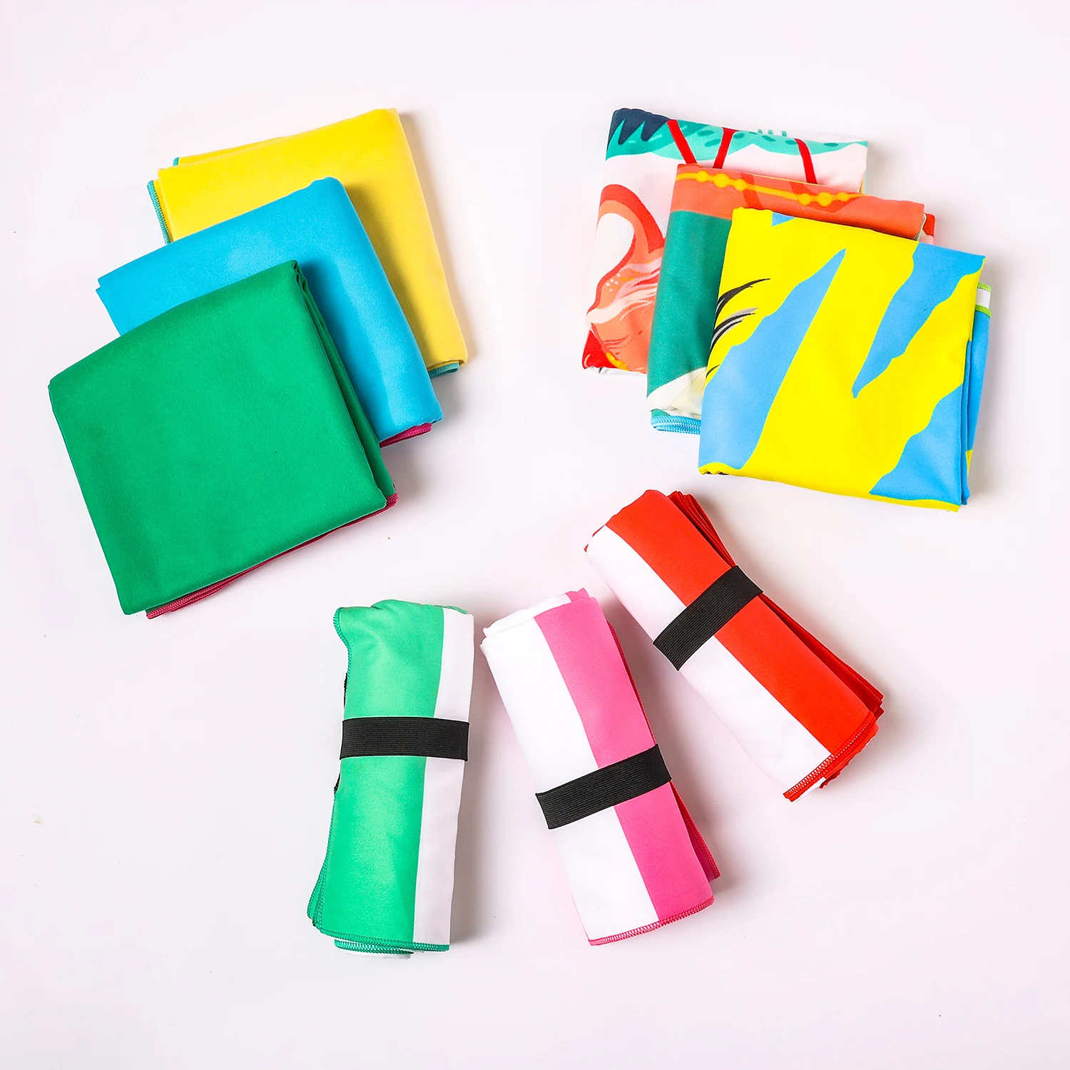 Wholesale Hawaii Green Swimming Towel Microfiber Beach Towels For Beach Chairs