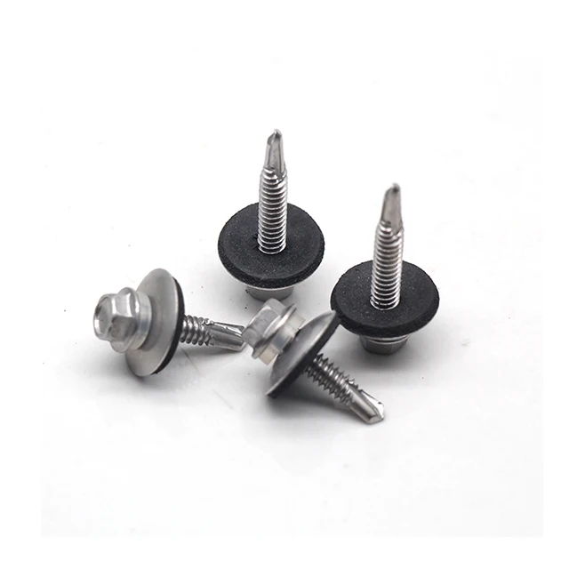 SS Hex flange head  drill tail screw Hebei factory supplier