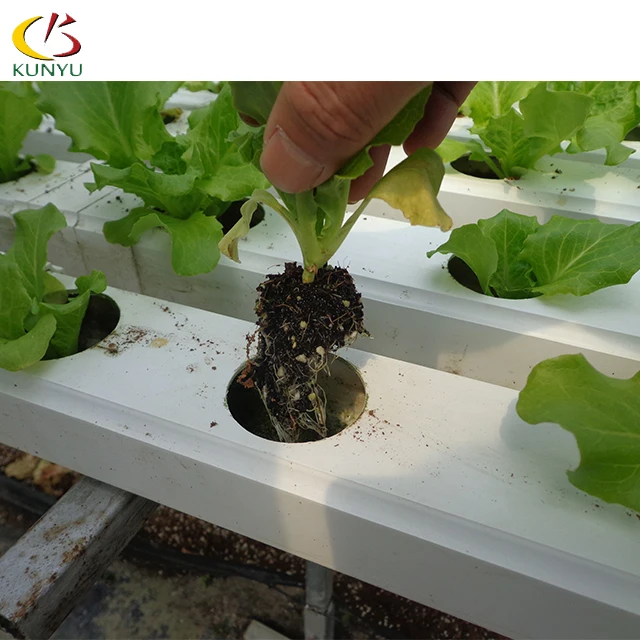 
Large sales square pvc tube for agriculture lettuce strawberry hydroponic growing system for greenhouse and indoor farming 