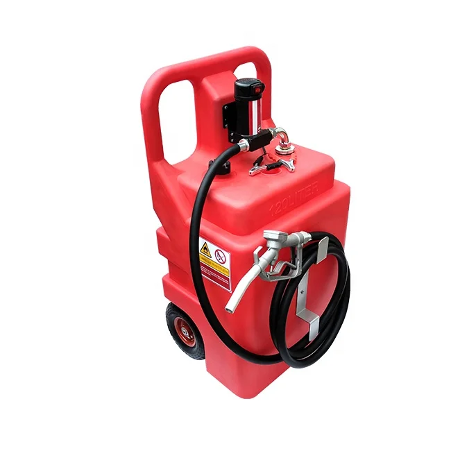 32 Gallon Portable Fuel Tank With  Diesel Transfer Pump