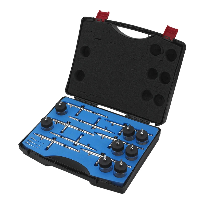 Набор аэрографов для студии AB-618 для хобби, макияжа, рисования украшений тортов, тату, декоративно-прикладного искусства