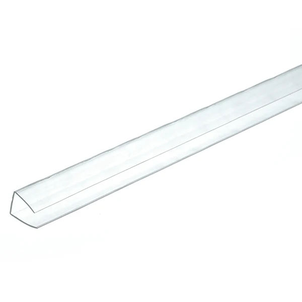 Cheap plastic channel extrusion pc sheet profile U made of polycarbonate manufacture