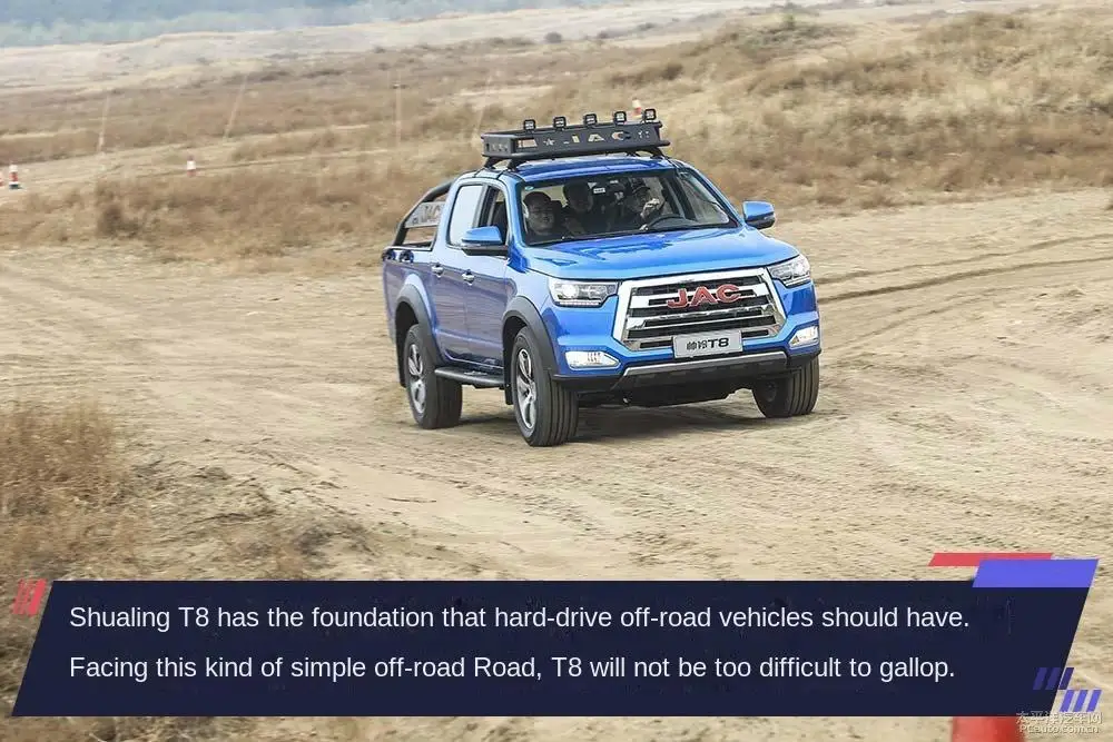 JAC T8 Diesel Engine Left Hand Pickup Truck 4x4 with double cabin pickup for sale