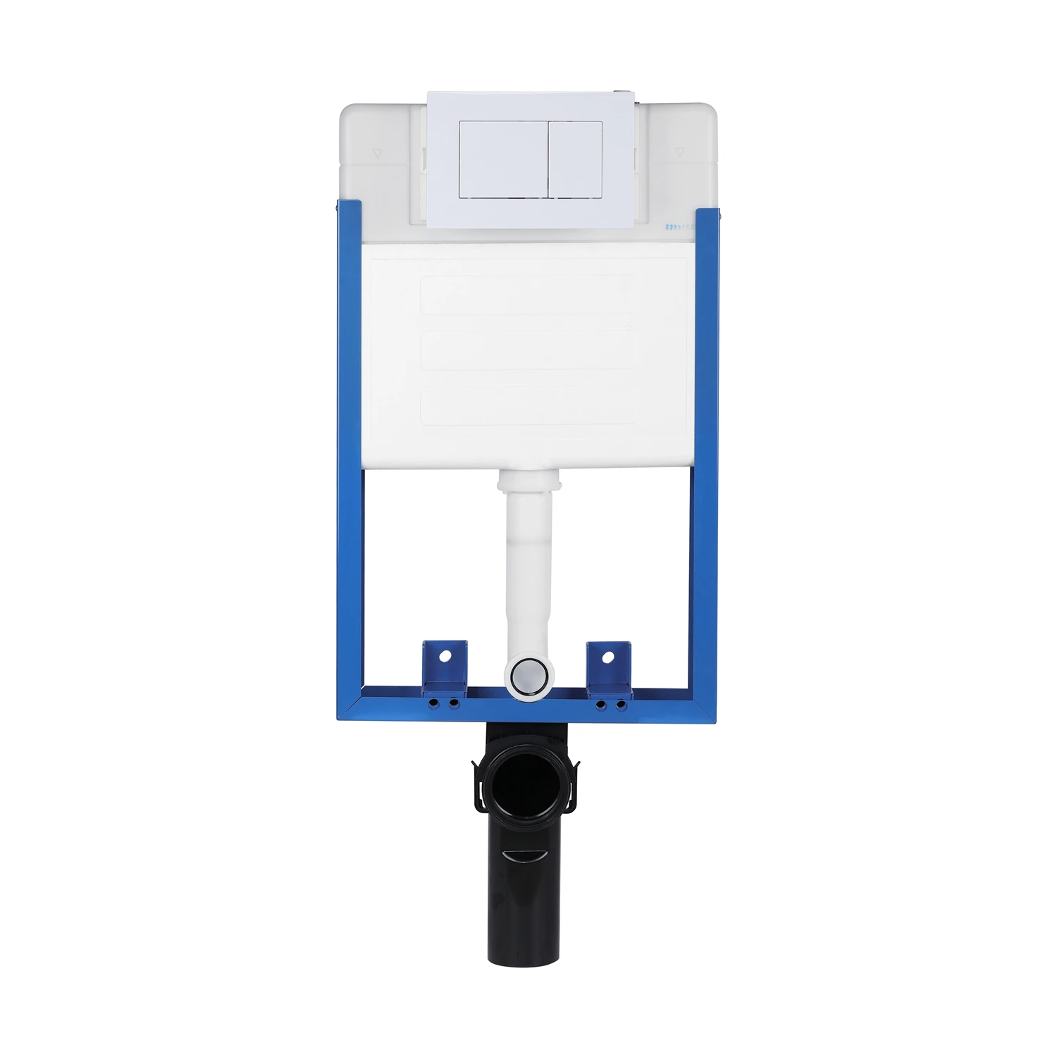 Hdpe 120mm thickness Dual Flush Concealed Toilet Tanks V Simple Frame