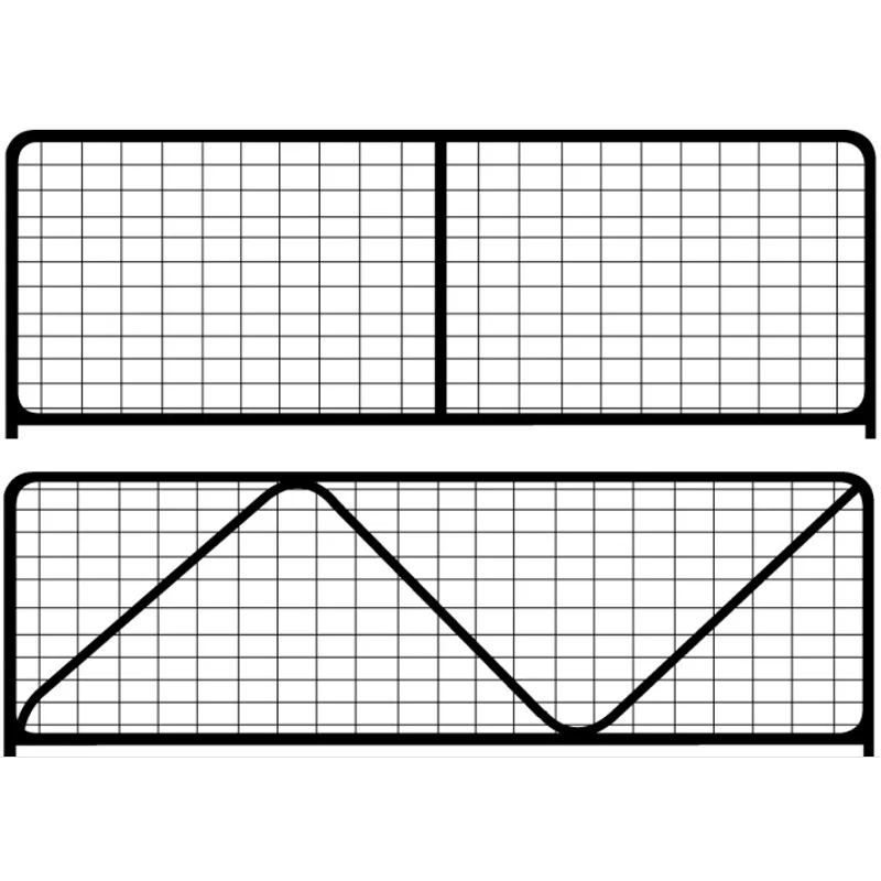 Modern Steel Pipe Farm Gates &Livestock Corral Panels/13ft  Farm Yard Field Gates With Factory Price
