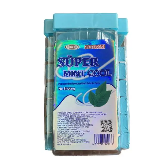 Супер мята крутая жевательная