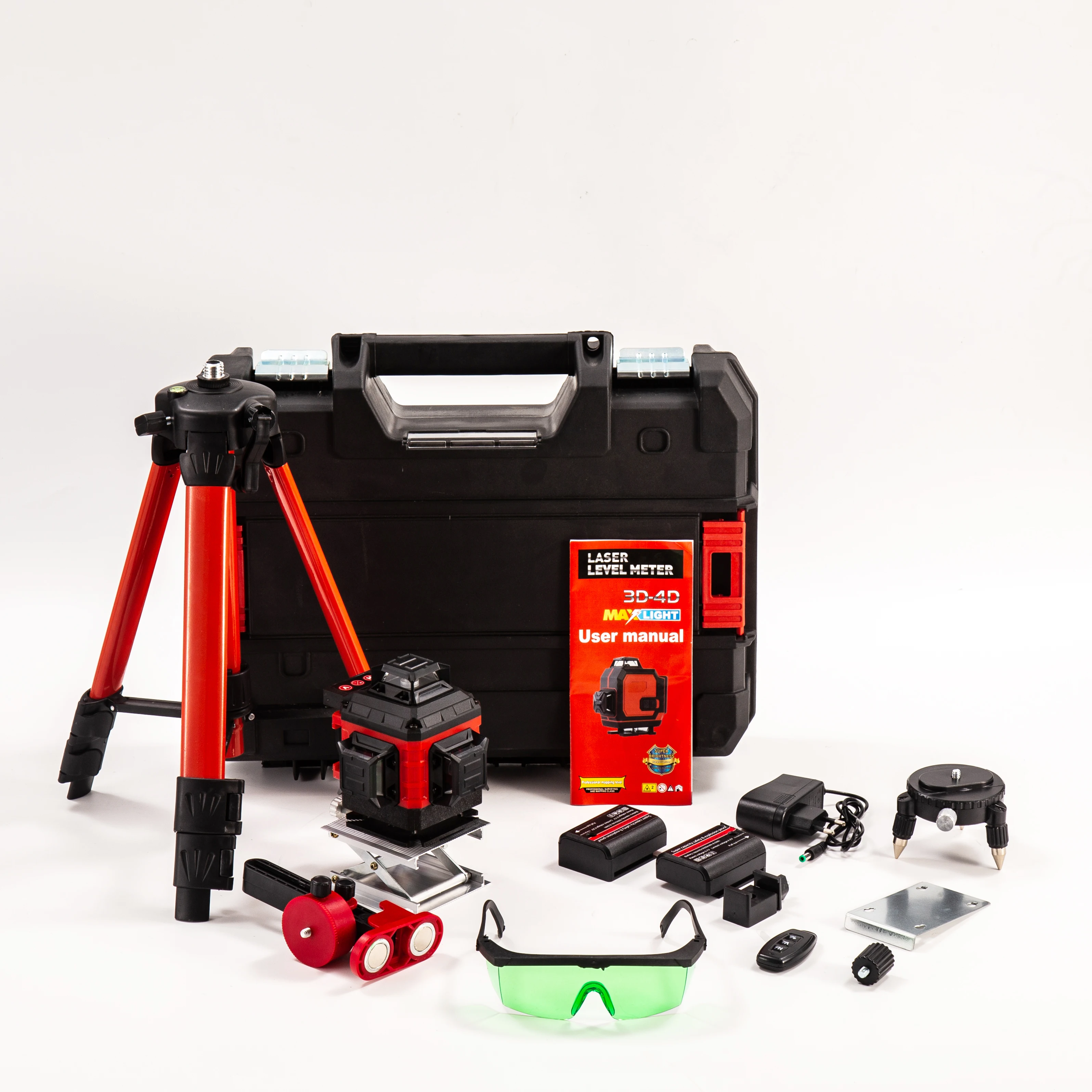 HIERKIN customized battery bank herramientas de trabajo machinery tools laser level rotary laser levels tile leveling system