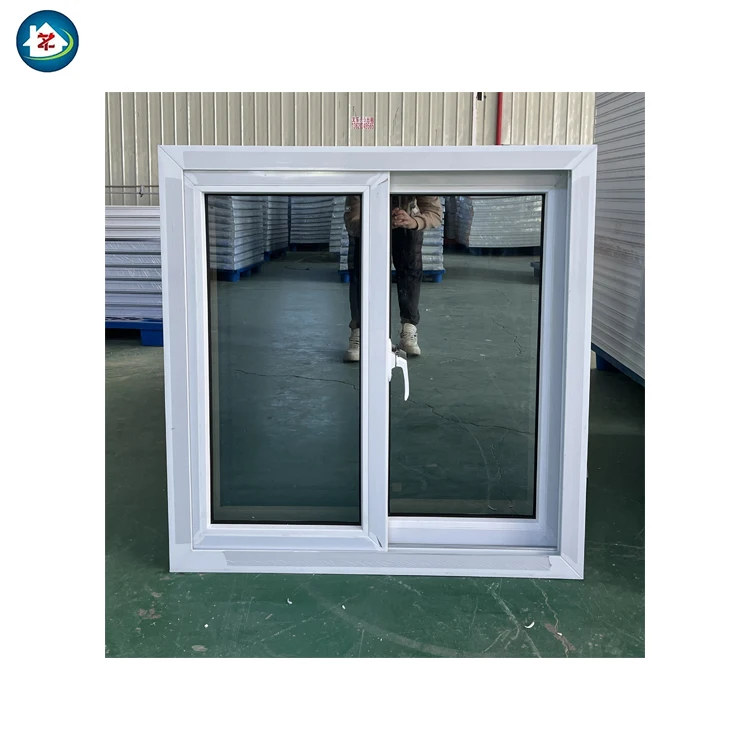 New latest Customized Cheap Apartment UPVC PVC Heat insulation Soundproof Vinyl Sliding Windows