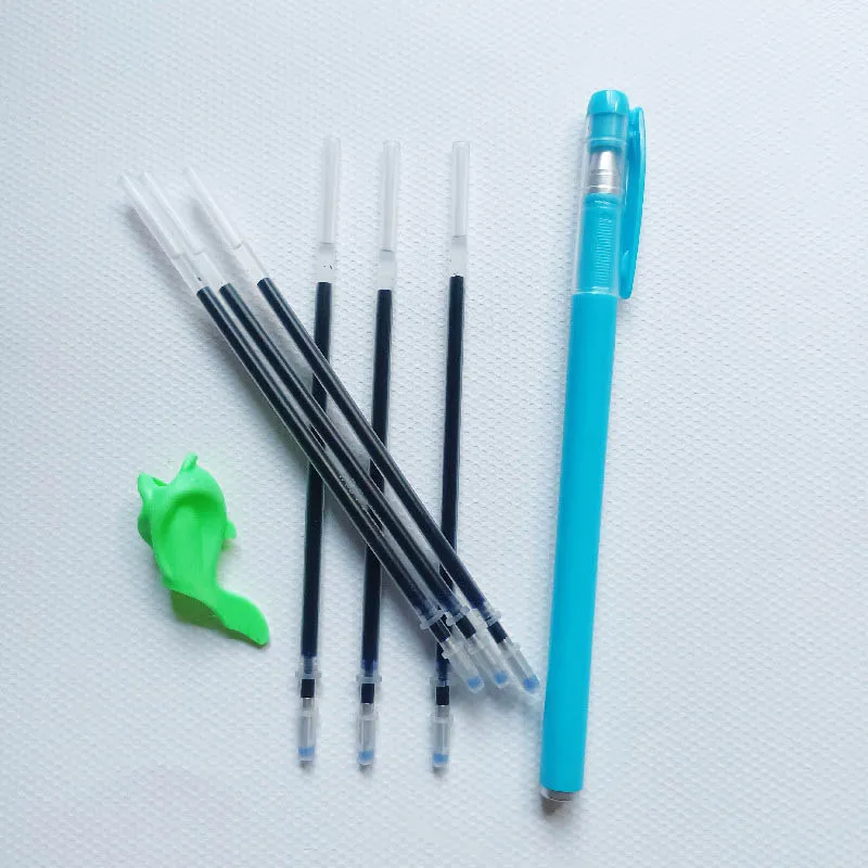 Magic Pens & Refills for Reusable Calligraphy Tracing CopyBook, Drawing Pen of Invisible Ink for Kids