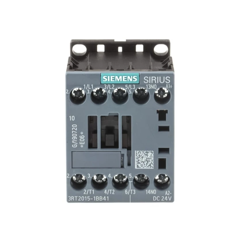 3RT2015-1BB41 Siemens Contactors 3RT2 Series 3-pole Contact 7 A Contact Voltage 400 V AC Contactor