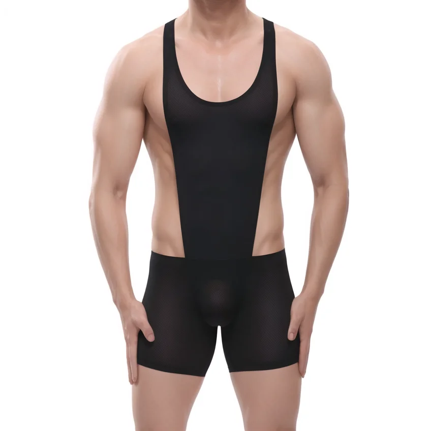 2023 Hot Sell Underwear For Men Sexy Bodysuit Sexy Low-rise Men Modal Sexy Tights Underwear