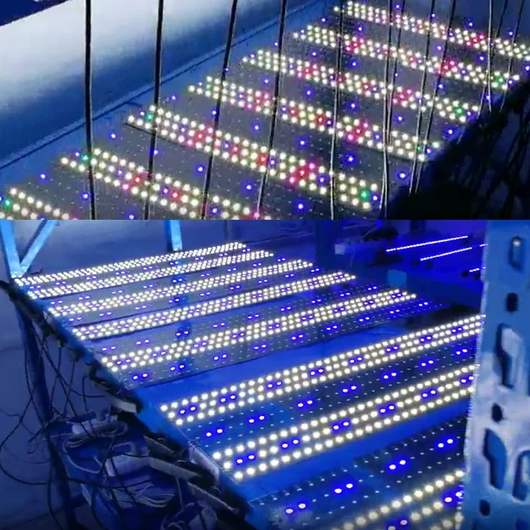 Аквариум Led освещение полный спектр 48 дюймов WRGBP белый синий Китай аквариум свет 120 см 30 Вт Выдвижной
