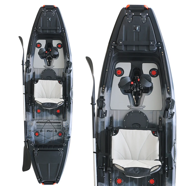 New 3M roto-molded sit on top kayak with a pedal manufacturer with seat and paddle