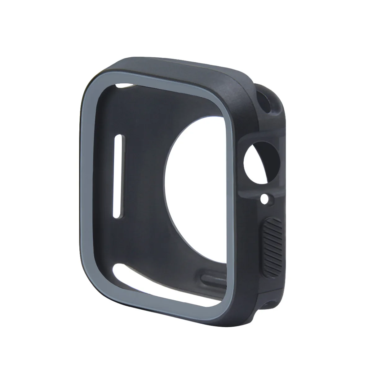 Двухцветный защитный чехол из ТПУ для Apple Watch Series 6 5 4 3 2 SE 38 мм 40 42 44 41 45 49 бампер iWatch
