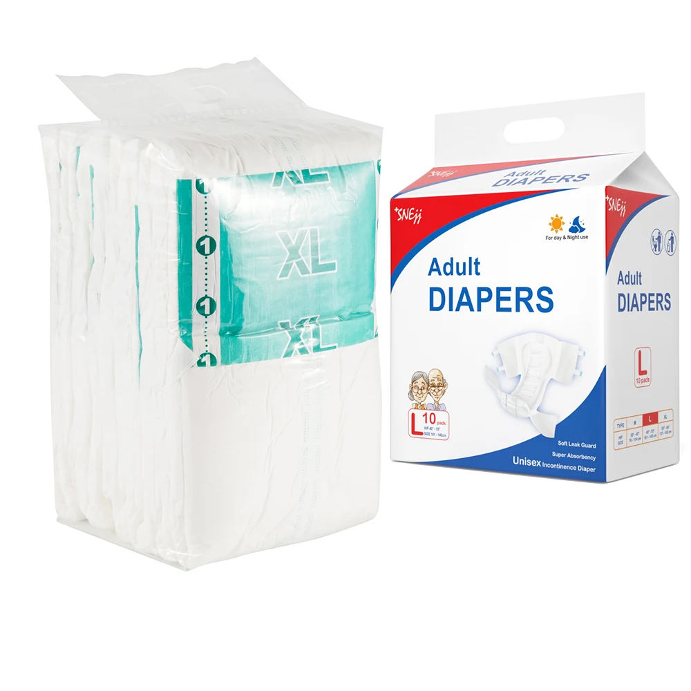 High Quality Japanese Style Fluff Pulp Hospital Hypoallergenic Soft Ultra Thick Baby Diapers For Adults
