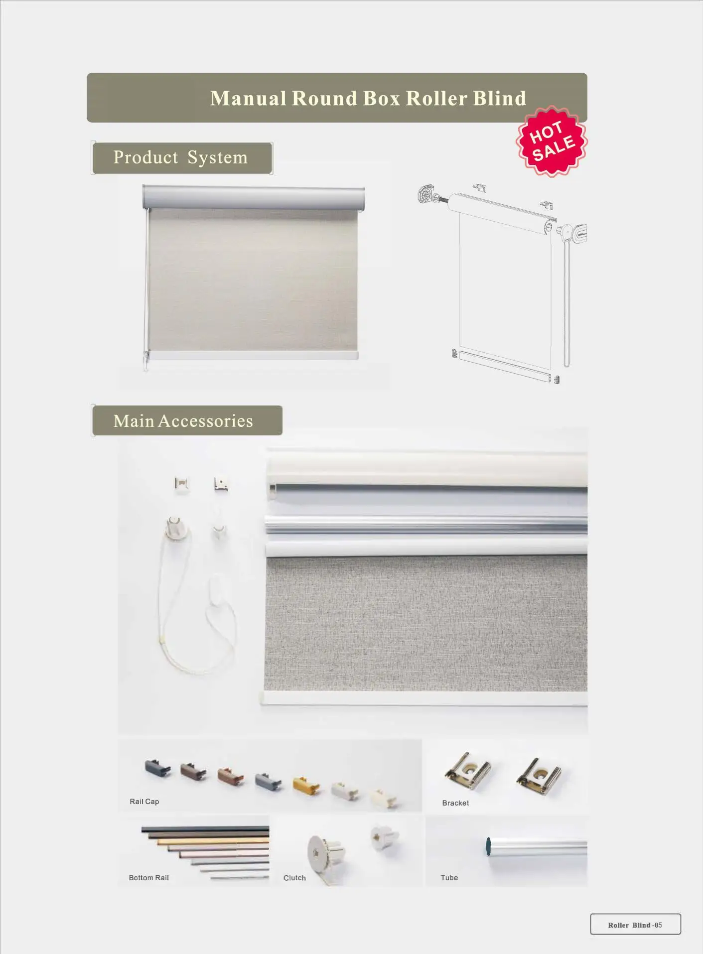 Motorize Chain Roller Blinds Window Blind Fabric Smart Roller Blinds