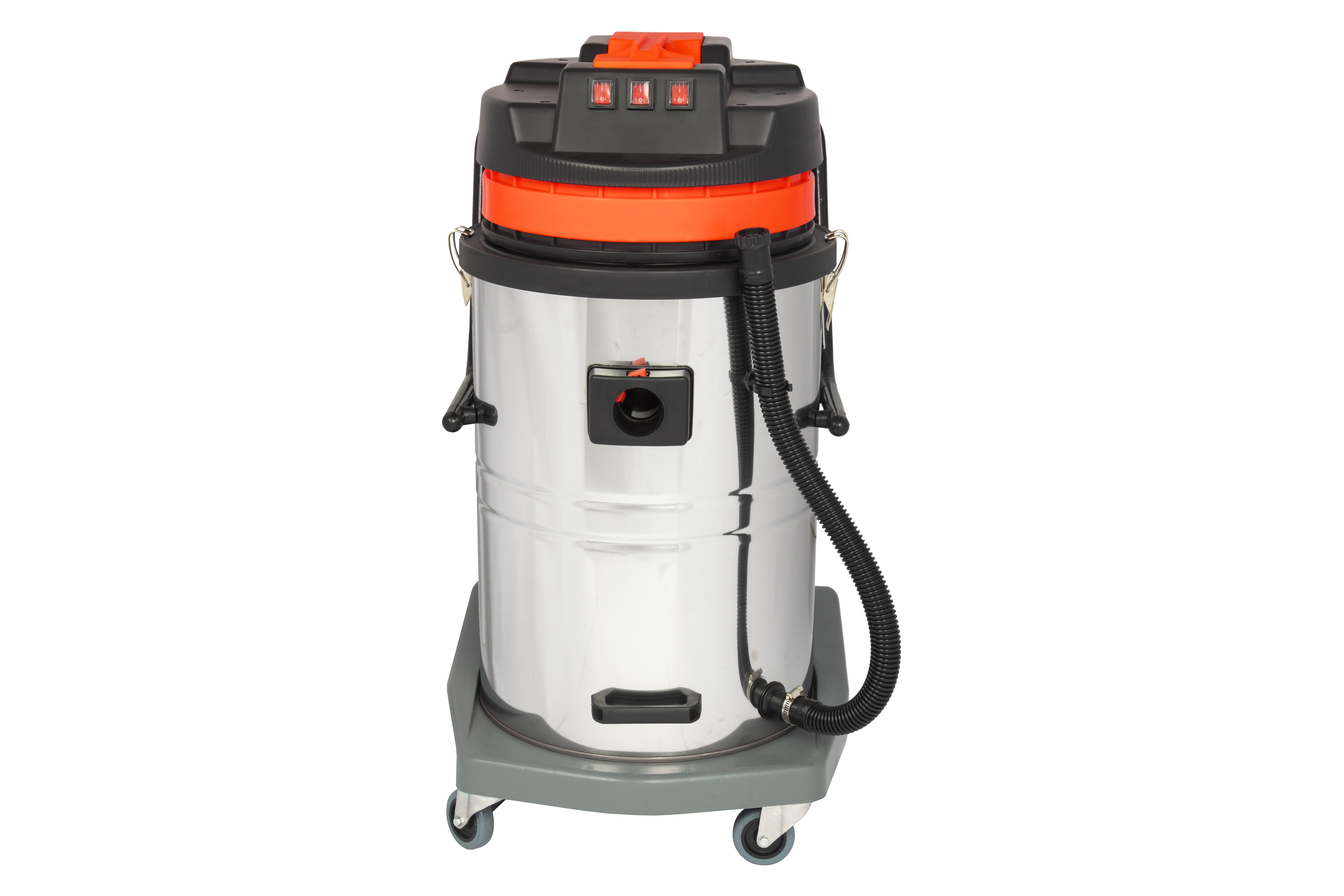 80L Wet and Dry 3 Double Stage Motor Vacuum Cleaner for home, office, hotels and car wash/car detailing, sofa and carpet vacuum