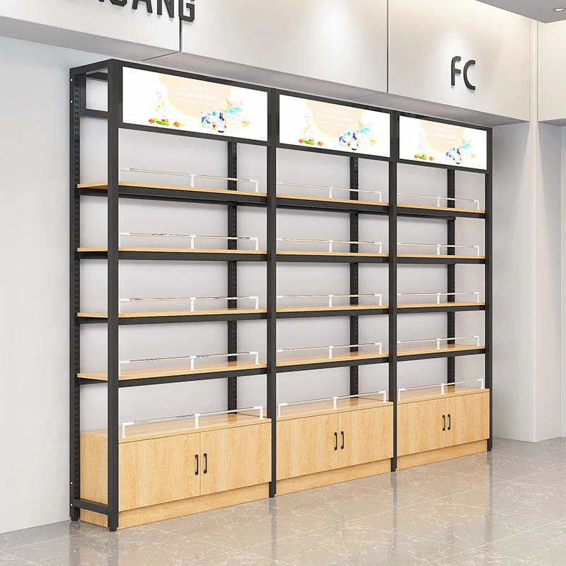 Custom Perfume Display Shelf Cosmetics Shopping Store Showcase Case Clothes Retail Shelf