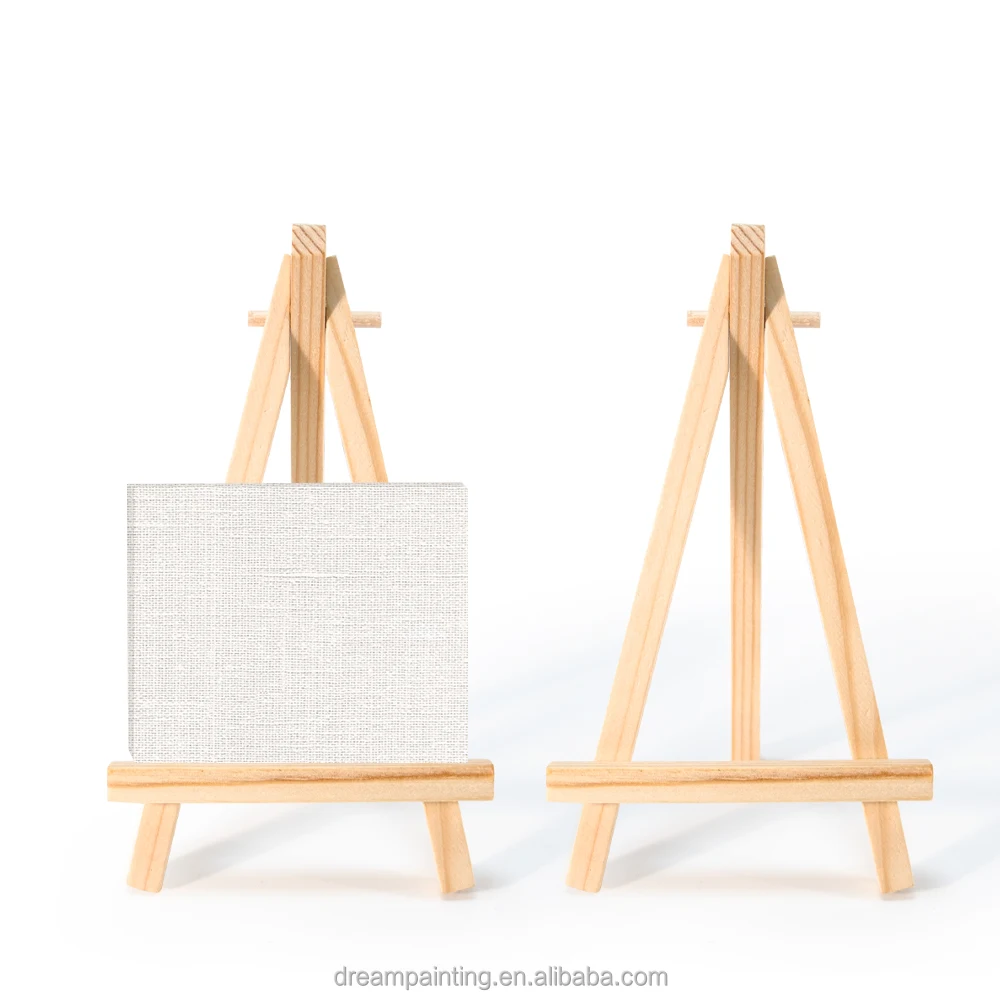 Mini Easels 7*12.5/8*15/9*16CM Desktop Wooden Easel Art Photo Display Stand for Kids painting wholesale