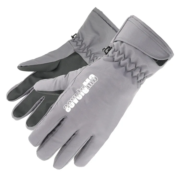 
Wholesale Winter Skiing Heated Waterproof Touch Screen Women Snowboard Ski Gloves 