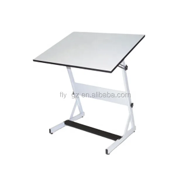 Чертежный стол с возможностью регулирования высоты чертежный