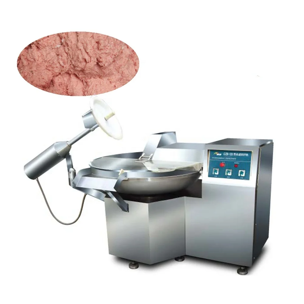 Electric meat bowl cutter