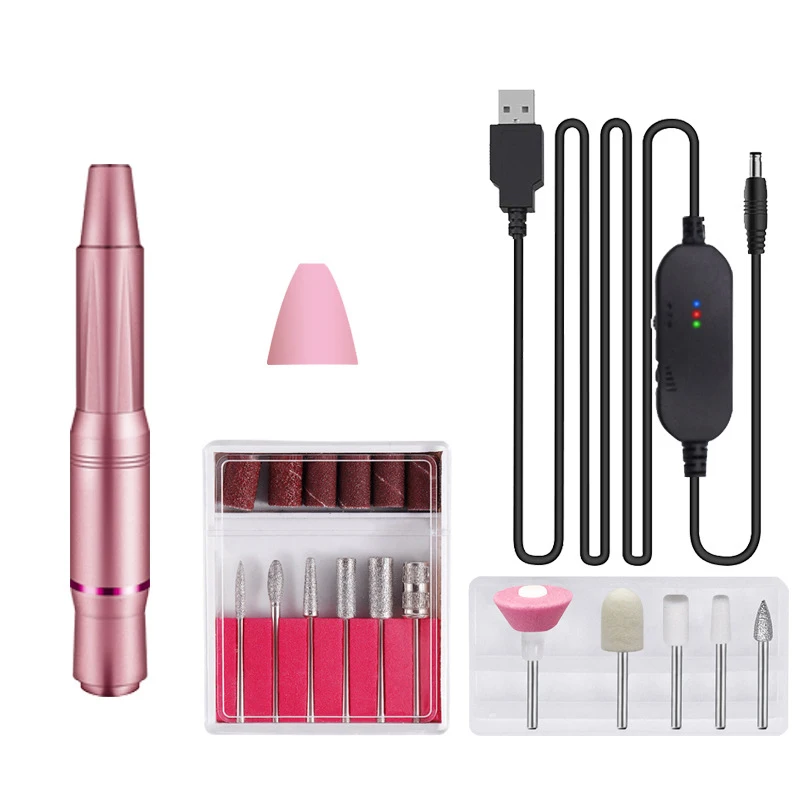 Wholesale Professional Rechargeable Cordless Nail Drill Pen Set Mini Display Personal Manicure Nail Drill Pen Kit
