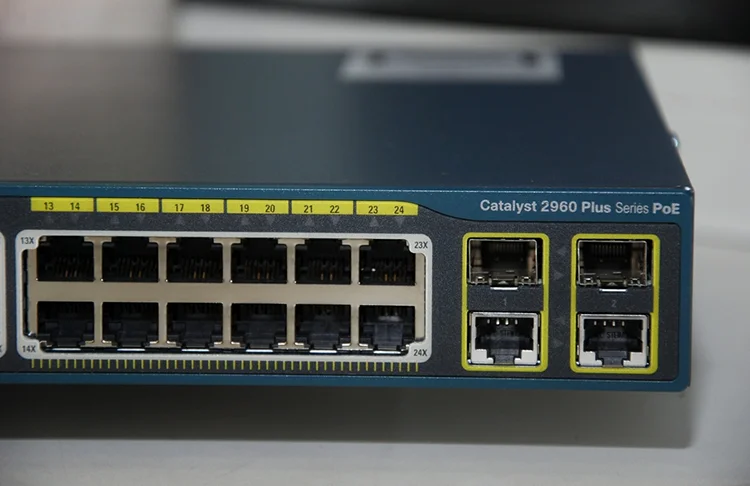 24 10/100 PoE + network Ethernet switch WS-C2960+24PC-L  WS-C2960+24PC-S