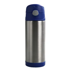 Manufacturer 304 Stainless Steel water bottle thermal jugs Double Wall Portable PS colorful lid Vacuum Flasks Water Bottle