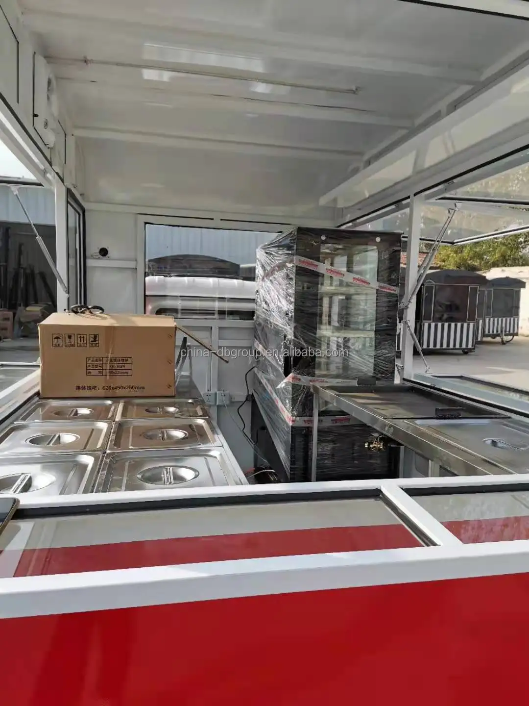 Snack Machines Food Truck Electric Food Truck With Full Kitchen Mobile Food Trailer For Business