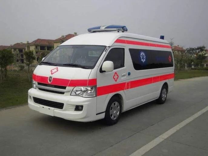 Jinbei brand new small siren ambulance truck for sale