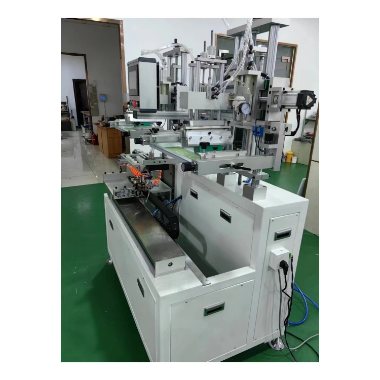 double-sided printing machine two colors screen printing machine automatic rotary printing machine factory direct sale
