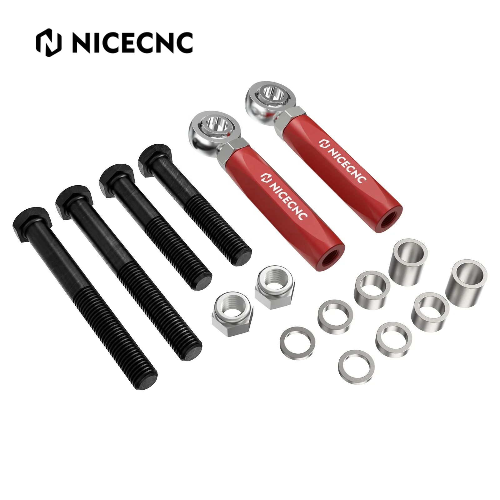 NiceCNC Adjustable Outer Tie-Rod Ends Maximum Bump Steer Kit For Ford Mustang 1979 1980-1991 1992 1993 #9121064703